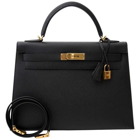 hermes black epsom kelly|Hermes kelly 40cm.